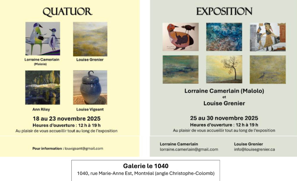 Invitation Quatuor et Duo 11 2025